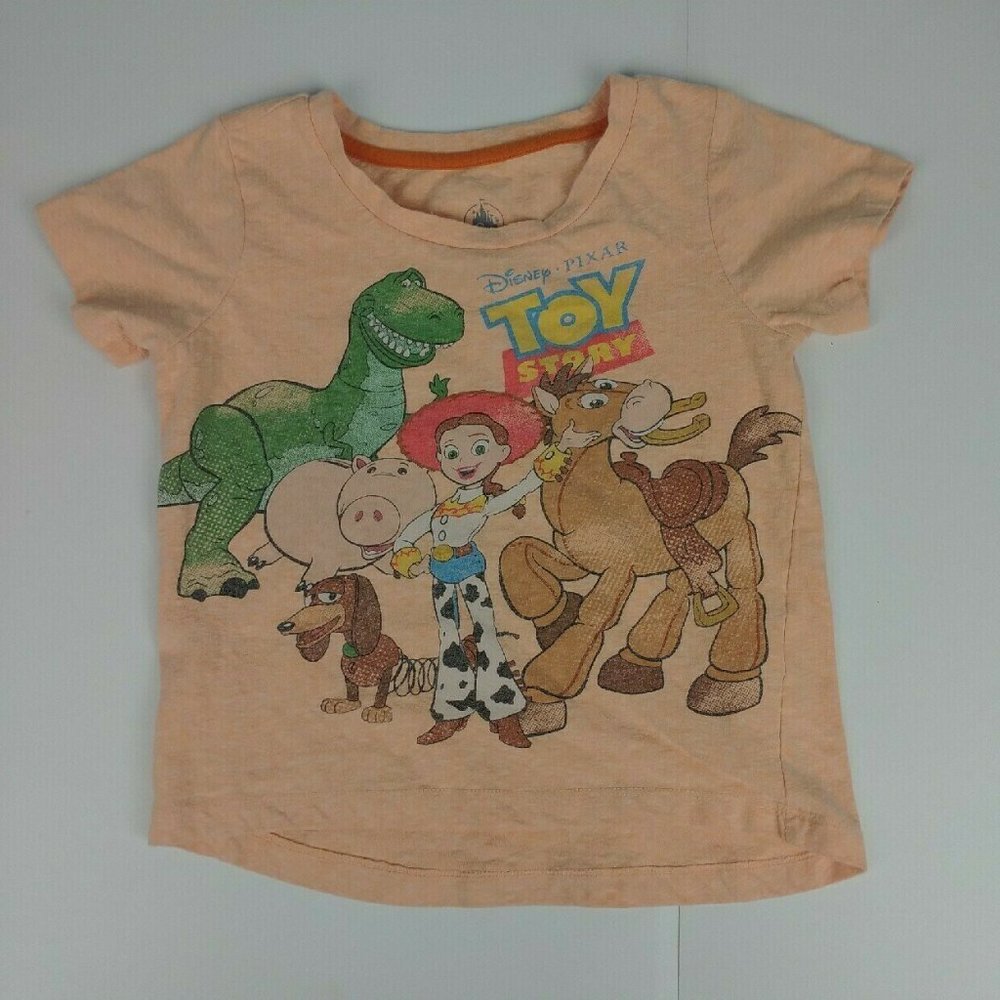 DISNEY Pixar TOY STORY Graphic Tee Short Sleeve Pe